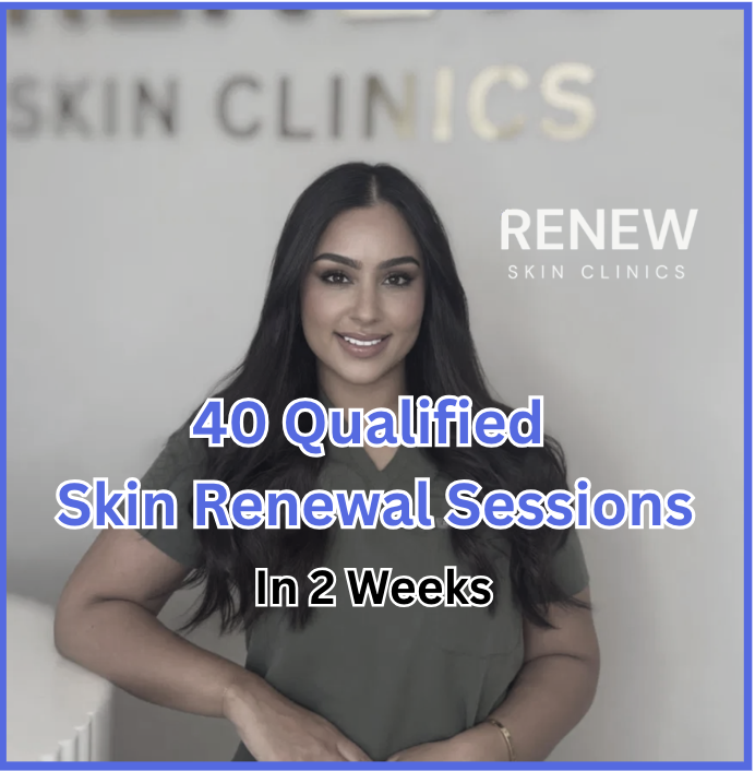 Renew Skin Clinics — 40 qualified skin renewal sessions in 2 weeks